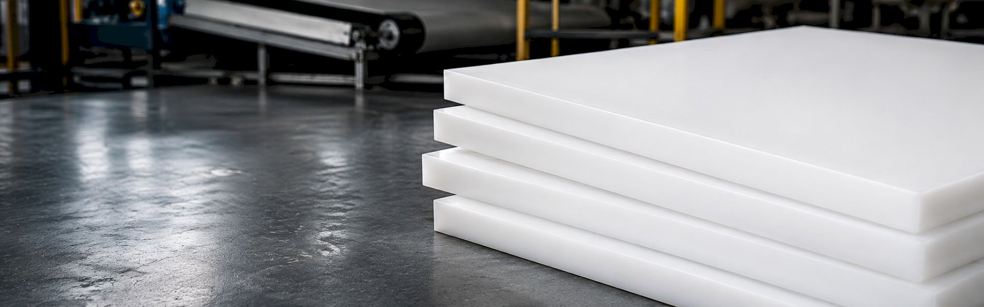 Durable UHMWPE plastic sheets for wear-resistant surfaces