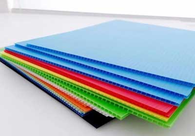 Polypropylene sheets used in a business setting to maintain hygiene and cleanliness