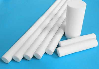 Different types of plastic rods displayed for industrial and DIY projects